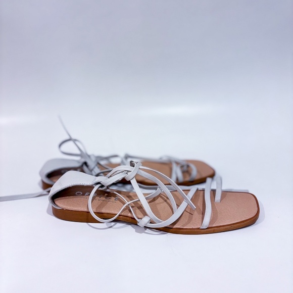 OFFICE LONDON Beige flat sandals - Picture 7 of 9